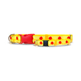 Library Princess Pet Collar for Dogs & Cats Rose Belle Dress Heavy-Duty Nylon