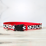 Dalmatian Collar for Dogs & Cats Spot Polka Dot Pattern Boho Handmade Nylon