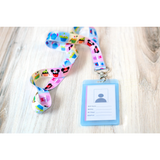 Cupcake Classics Lanyard Badge Keycard Holder Snacks Sweet Treats Mouse Ears